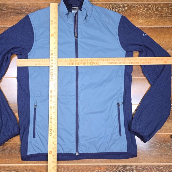 Icebreaker- Men's Large MerinoLOFT Descender Hybrid Jacket- Blue - Picture 8 of 8